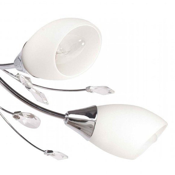 Люстра потолочная с хрусталём MW-Light Нежность DeMarkt 356015105 Люстра потолочная с хрусталём MW-Light Нежность DeMarkt 356015105