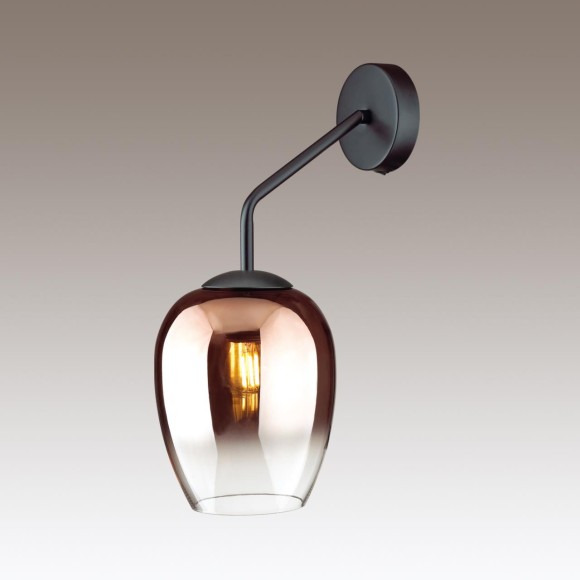 4760/1W MODERN ODL21 221 медный/черный Бра с выкл. E27 60W PALTA