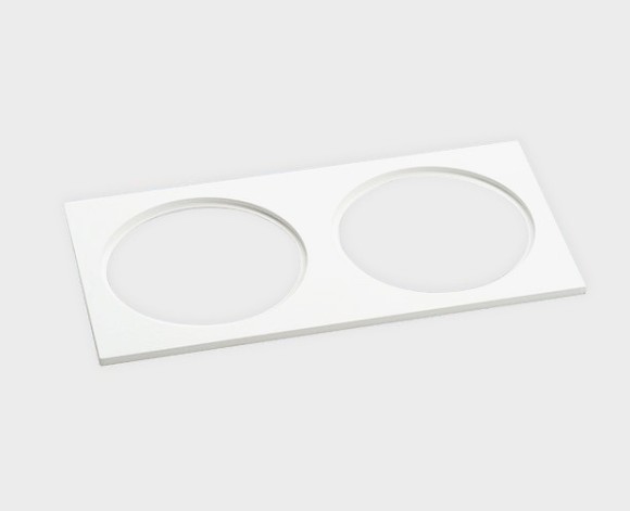 Рамка ITALLINE IT06-6016 black FR2