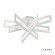 Накладная люстра iLedex 9082-R800-X 128W WH