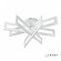 Накладная люстра iLedex 9082-R800-X 128W WH