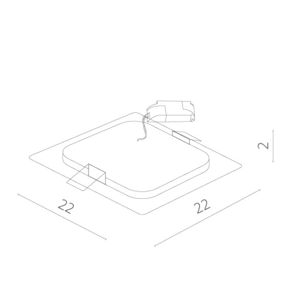 Точечный светильник Fine a2418pl-1wh Arte Lamp картинка 2