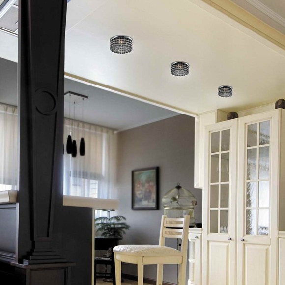 Декоративный встраиваемый светильник Pearl Round 369445 Novotech