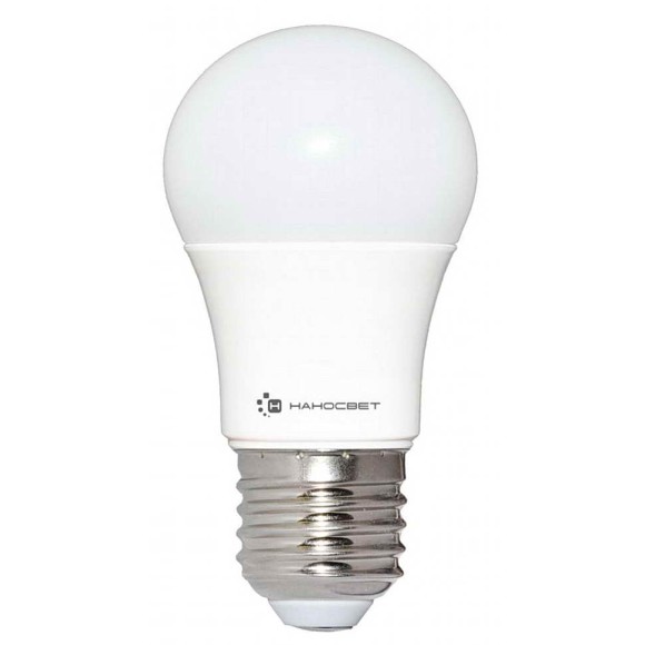 Лампа светодиодная E27 7,5W 4000K груша матовая LC-P45-7.5/E27/840 L207