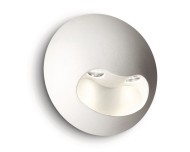 Настенный светодиодный светильник Milio Philips 2x2.5Вт 230В Белый 69085/31/16