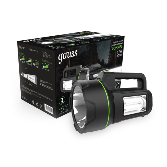 Фонарь Gauss GF602 Фонарь Gauss GF602