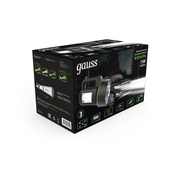 Фонарь Gauss GF602 Фонарь Gauss GF602