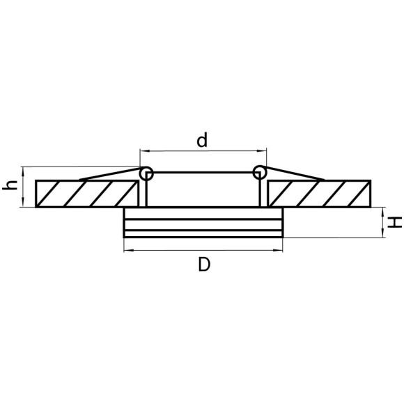 Светильник встраиваемый Lightstar Maturo 070254