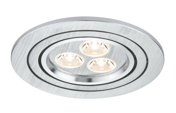 92529 Premium EBL Aria rund schw LED 1x3W Alu 92529 Premium EBL Aria rund schw LED 1x3W Alu