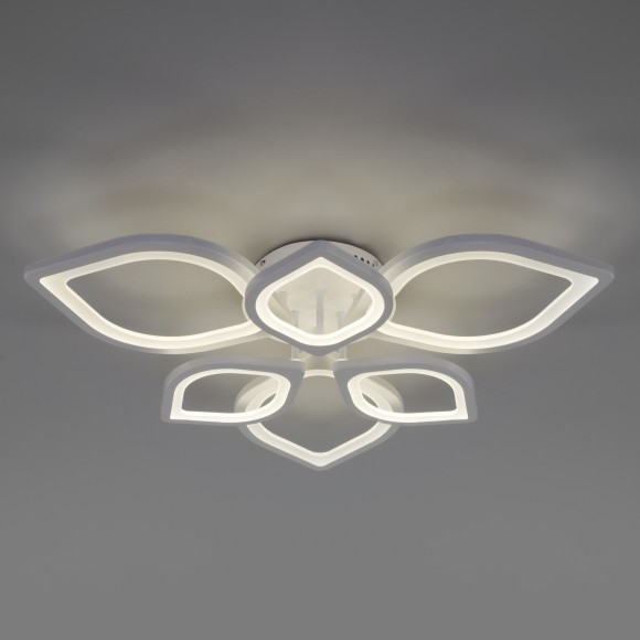 Потолочный светодиодный светильник с пультом управления 90228/6 белый Потолочный светодиодный светильник с пультом управления 90228/6 белый