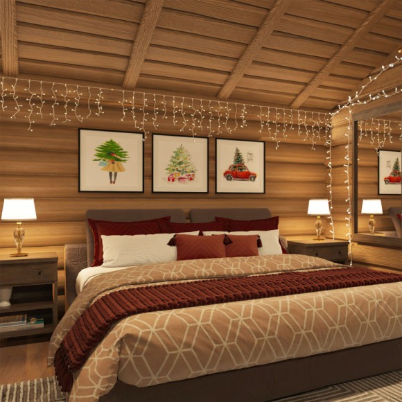 Светодиодная бахрома Laitcom PIL240-10-2WW Светодиодная бахрома Laitcom PIL240-10-2WW