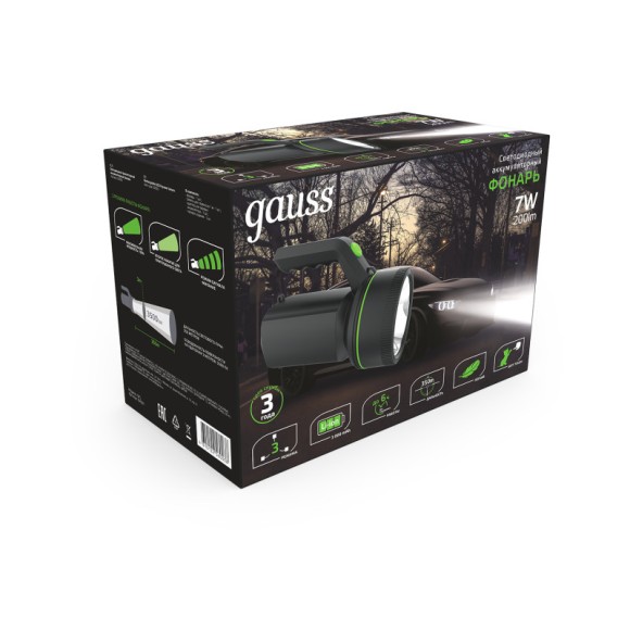 Фонарь Gauss GF601 Фонарь Gauss GF601