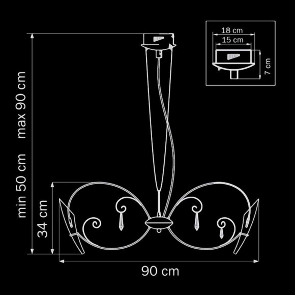 Подвесная люстра Lightstar Scarabeo 755084 Подвесная люстра Lightstar Scarabeo 755084