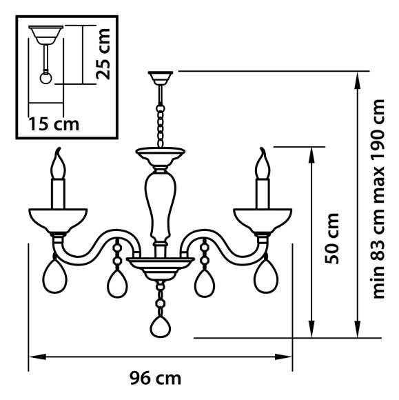 lightstar 719108 Чертёж