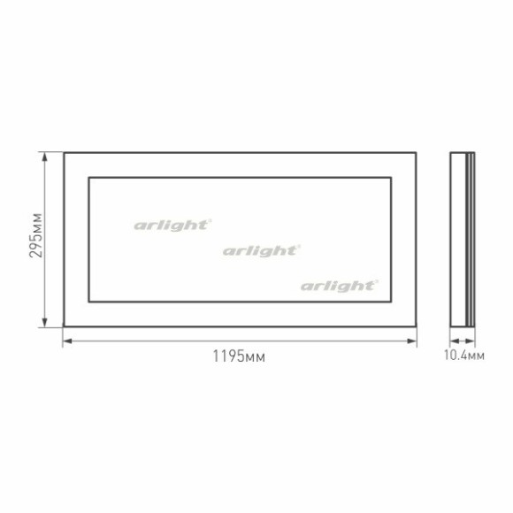 Светодиодная панель Arlight 023155(2) Светодиодная панель Arlight 023155(2)