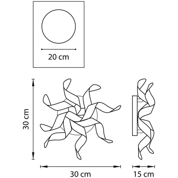 Бра Lightstar Turbio 754648