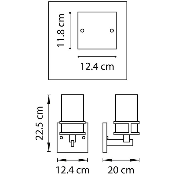 Бра Lightstar Cero 731617 Бра Lightstar Cero 731617