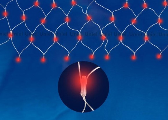 Сетка светодиодная 250x200см красная (07940) ULD-N2520-240/DTA RED IP20 Сетка светодиодная 250x200см красная (07940) ULD-N2520-240/DTA RED IP20