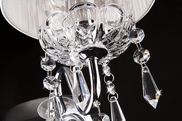 Бра 2045/1 хром/белый Бра 2045/1 хром/белый