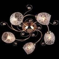 Люстра 9677/5 золото