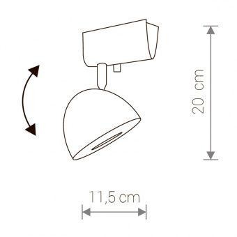 Спот Nowodvorski Vespa 8838 Спот Nowodvorski Vespa 8838