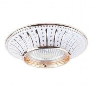 Точечный светильник Donolux N1582 N1582-White+Gold stripe