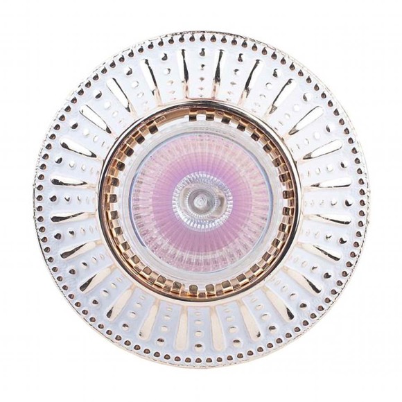 Точечный светильник Donolux N1582 N1582-White+Gold stripe Точечный светильник Donolux N1582 N1582-White+Gold stripe