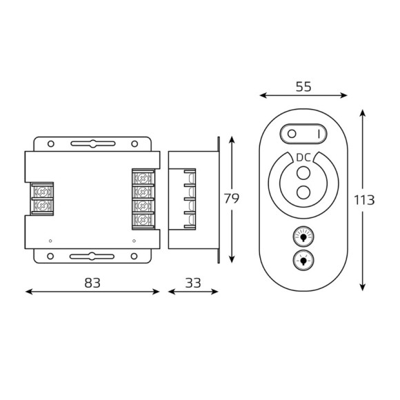 Диммер Gauss BT601 Диммер Gauss BT601
