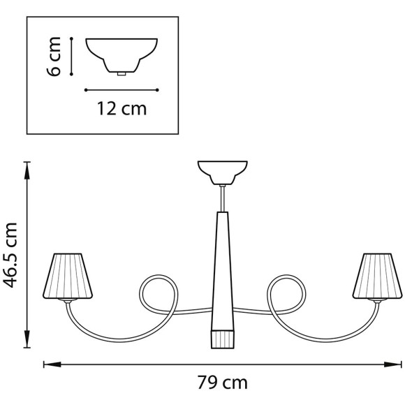 Люстра потолочная Lightstar Vortico 814094 Люстра потолочная Lightstar Vortico 814094