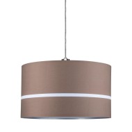 Абажур Paulmann Tessa Urail 2Easy D454мм макс.50Вт 230В Темно-коричневый Ткань 95468