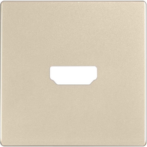 Накладка для розетки HDMI (шампань) Werkel WL11-HDMI-CP
