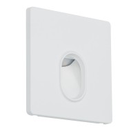 Светильник встраиваемый настенный Paulmann 1.7Вт 50лм 2700K LED 230В Белый Пластик 92922