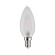 Лампа филаментная Paulmann Свеча 4.5Вт 470лм 2700К Е14 230В Матовый 28612