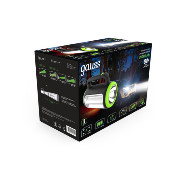 Фонарь Gauss GF603 Фонарь Gauss GF603