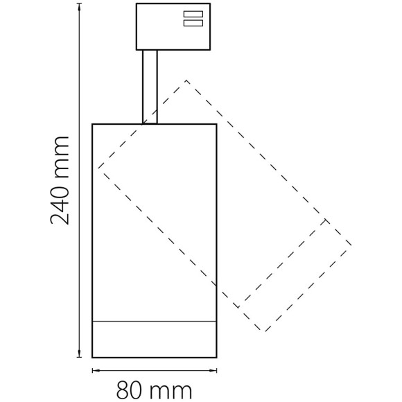 Светильник трековый Lightstar Canno 303574 Светильник трековый Lightstar Canno 303574