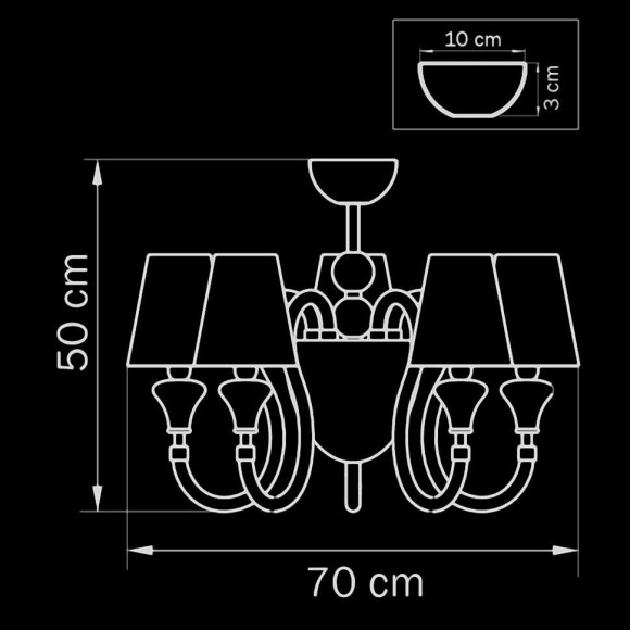 Потолочная люстра Lightstar Otto 809056 Потолочная люстра Lightstar Otto 809056