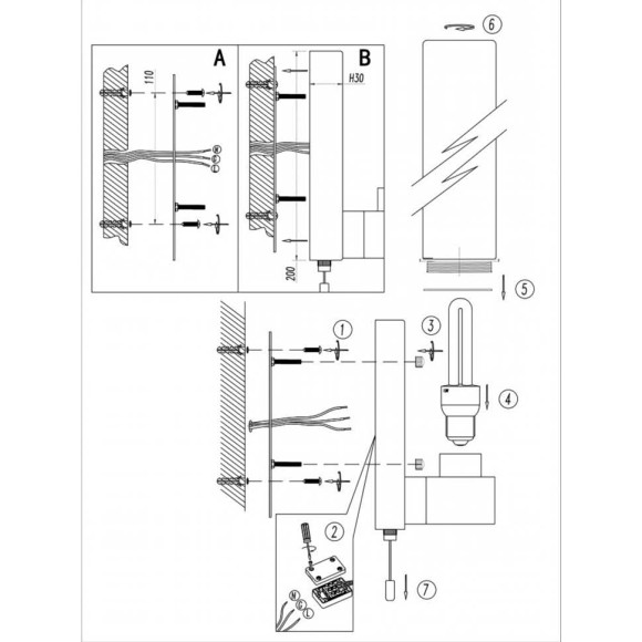 Настенный светильник с выключателем Tingi 2660/1W Odeon Light Настенный светильник с выключателем Tingi 2660/1W Odeon Light
