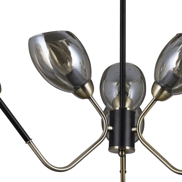 Люстра SF4008/6C-BK-AB RODENGO Seven Fires