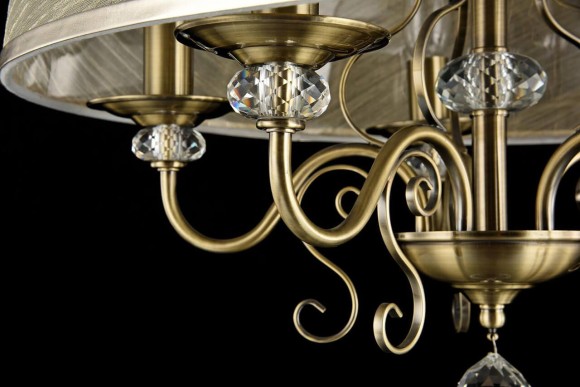 Подвесная люстра Freya Driana FR2405-PL-05C-BZ Подвесная люстра Freya Driana FR2405-PL-05C-BZ