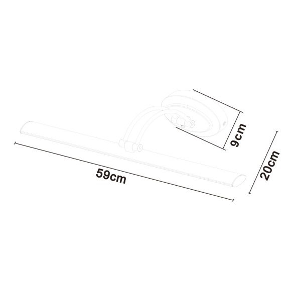 Бра Picture Lights Led a5312ap-1wh Arte Lamp