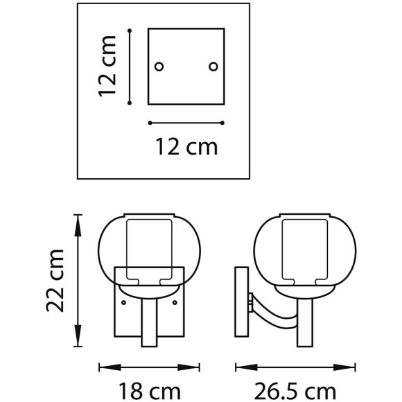 Бра Lightstar Fiamma 730613 Бра Lightstar Fiamma 730613