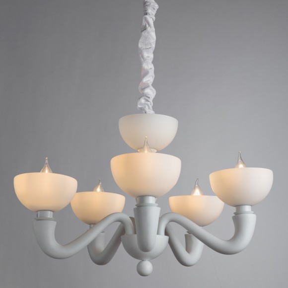 Люстра Bianca-nero 7091/01 lm-5 Divinare картинка 2