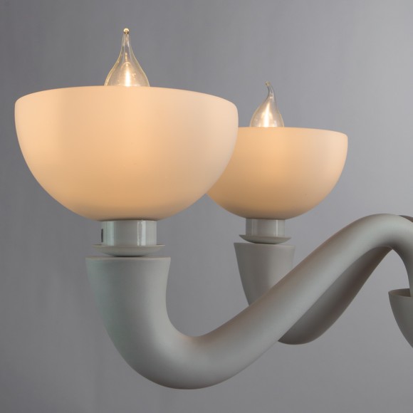 Люстра Bianca-nero 7091/01 lm-5 Divinare картинка 4