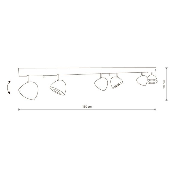 Спот Nowodvorski Vespa 8842 Спот Nowodvorski Vespa 8842