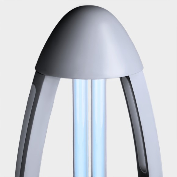 Бытовой бактерицидный ультрафиолетовый светильник UVL-001 Серебро UVL-001