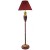Торшер классический с абажуром 009/1T MRD (бордо)
