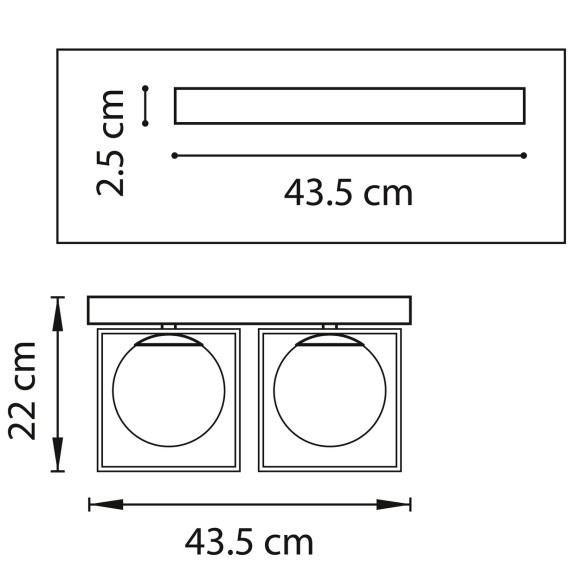 lightstar 732147 Чертёж