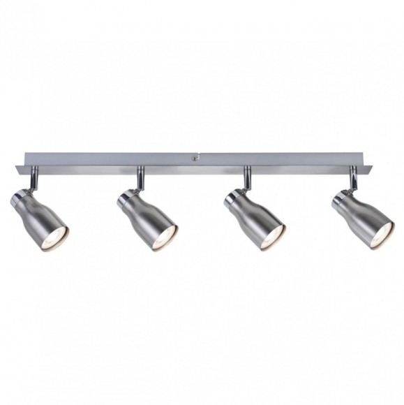 66689 Светильник Meli max4x10W GU10, никель сатинированный