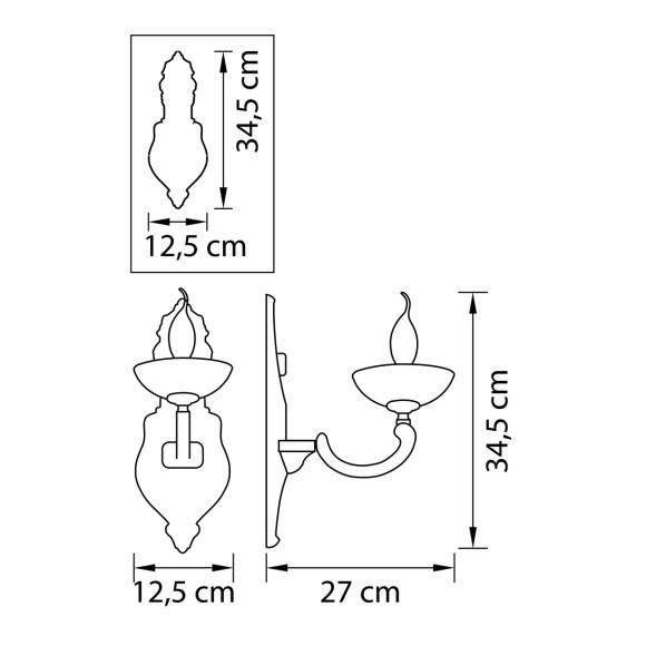 lightstar 697612 Чертёж lightstar 697612 Чертёж