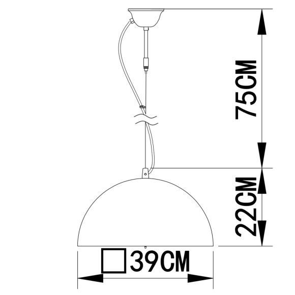 Светильник подвесной Rome a4175sp-1bk Arte Lamp